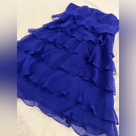 Chateau Mini Dress Blue
